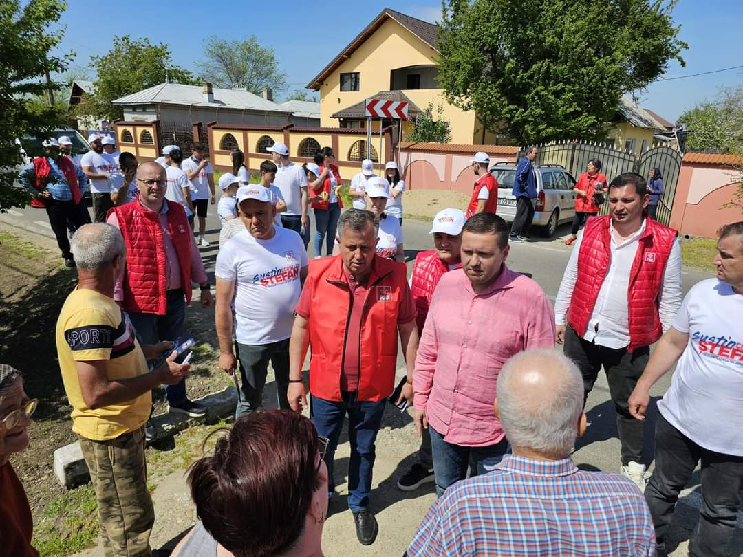 PSD Dâmbovița este zi de zi în mijlocul comunităților dâmbovițene, ieri, președintele CJ Dâmbovița, Corneliu Ștefan