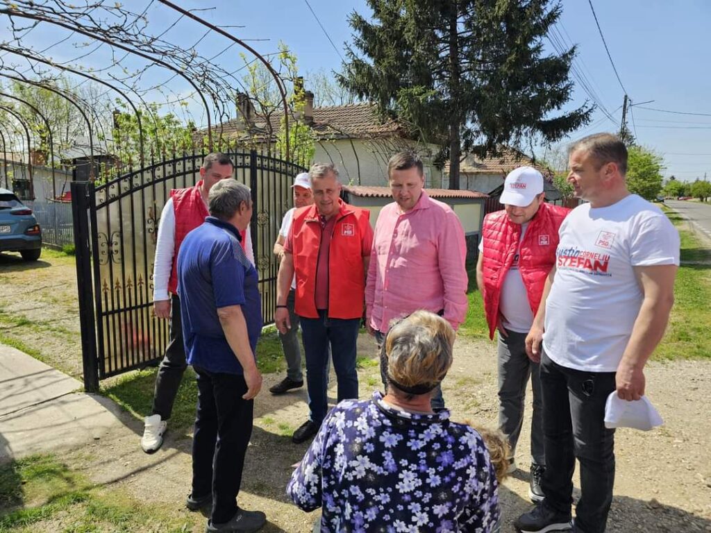 PSD Dâmbovița este zi de zi în mijlocul comunităților dâmbovițene, ieri, președintele CJ Dâmbovița, Corneliu Ștefan