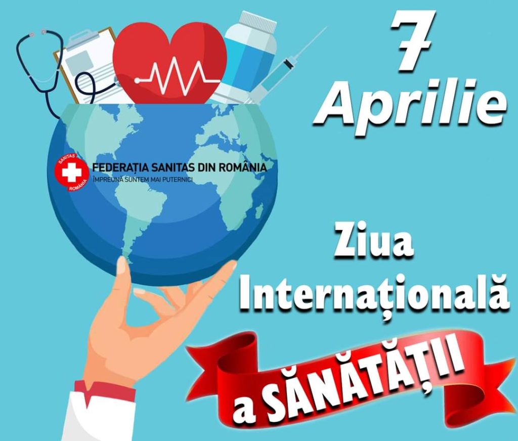 De 74 de ani, pe 7 aprilie se sărbătorește Ziua Mondială a Sănătății De 74 de ani, pe 7 aprilie se sărbătorește Ziua Mondială a Sănătății, este și ziua în care trebuie să le mulțumim oamenilor
