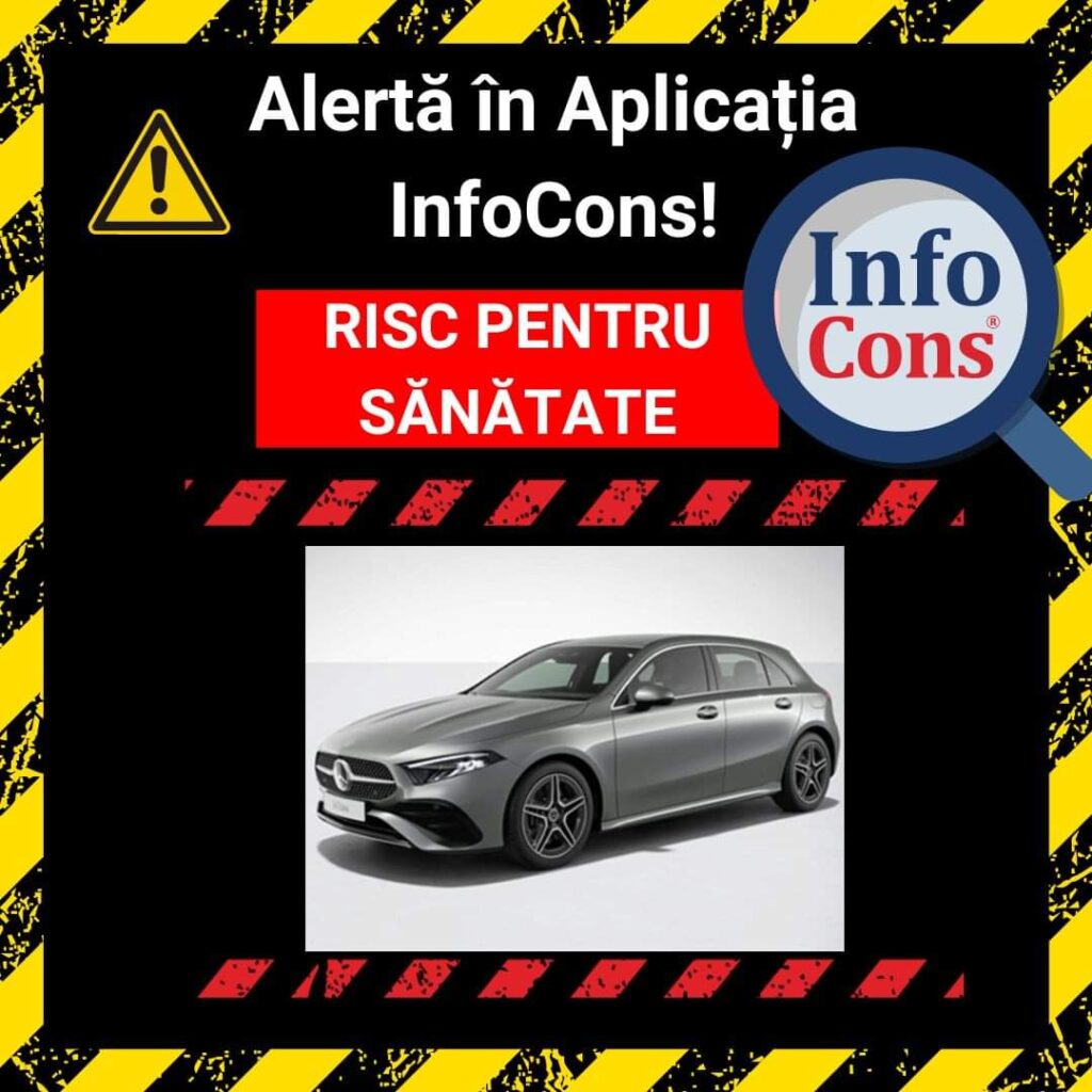 Alertă în aplicația InfoCons! InfoCons atrage atenția că există o alertă privind un program software auto de direcție. Acesta este posibil să nu activeze corect nivelul de rezerv în cazul unei defecțiuni hardware.