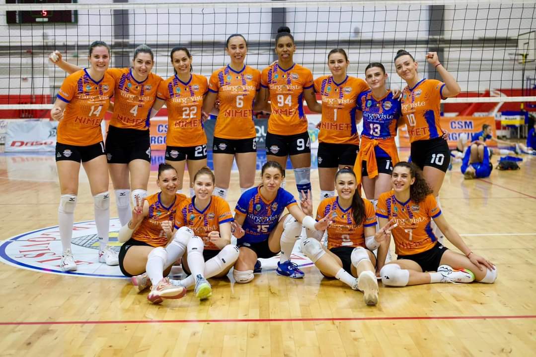 CSM TÂRGOVIȘTE A RATAT MEDALIA DE BRONZ în Campionatul Național de Volei, într-un final dramatic, echipa de volei a suferit