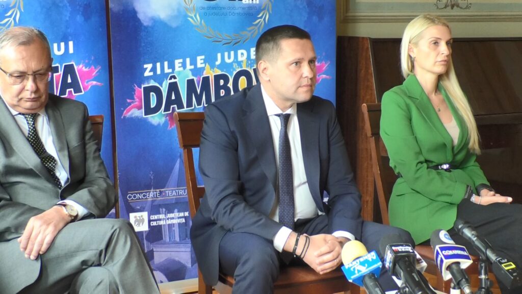 Zilele județul Dâmbovița vor avea loc în perioada 31 mai- 13 iunie 2024. VIDEO Zilele județul Dâmbovița vor avea loc în perioada 31 mai- 13 iunie 202, CJ Dâmbovița este organizatorul și președintele CJ Dâmbovița