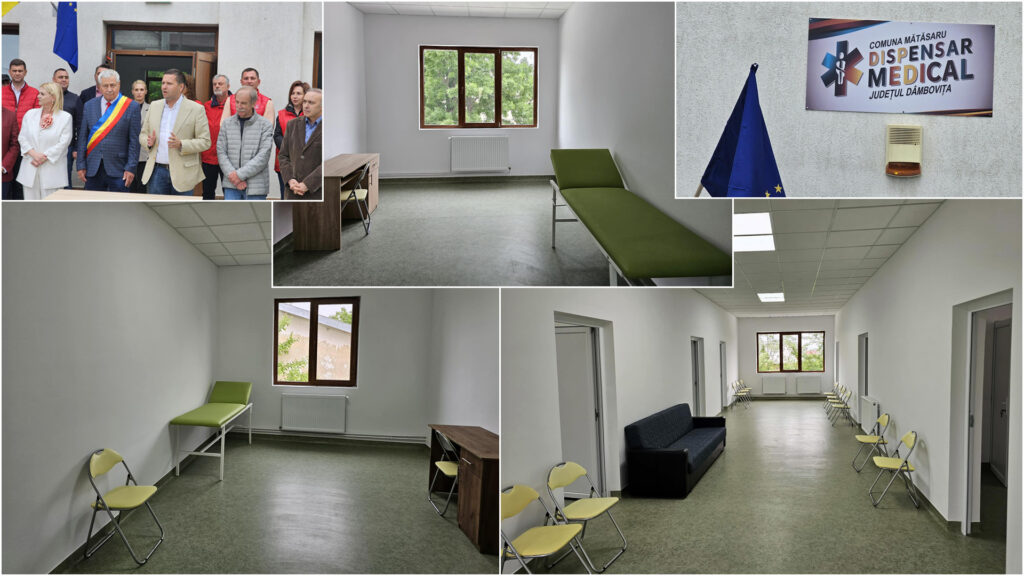 Inaugurarea Dispensarului Medical în Comuna Mătăsaru: Un pas semnificativ pentru Sănătatea Comunității