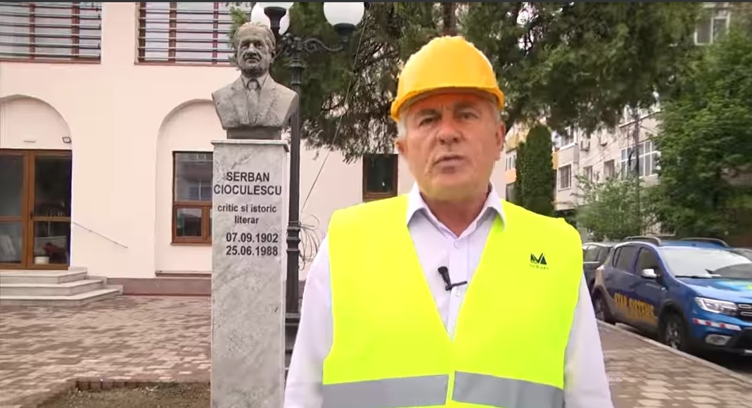 În orașul Găești sunt în plin proces de implementare proiecte majore
