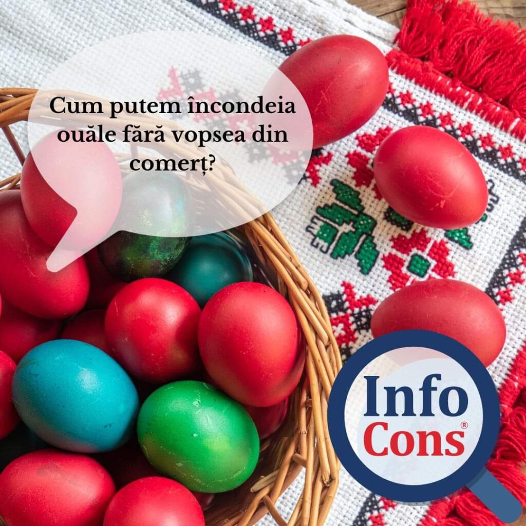 InfoCons: Există câteva metode naturale și tradiționale prin care poți încondeia ouăl,  folosind ingrediente și materiale naturale. Iată câteva dintre ele: