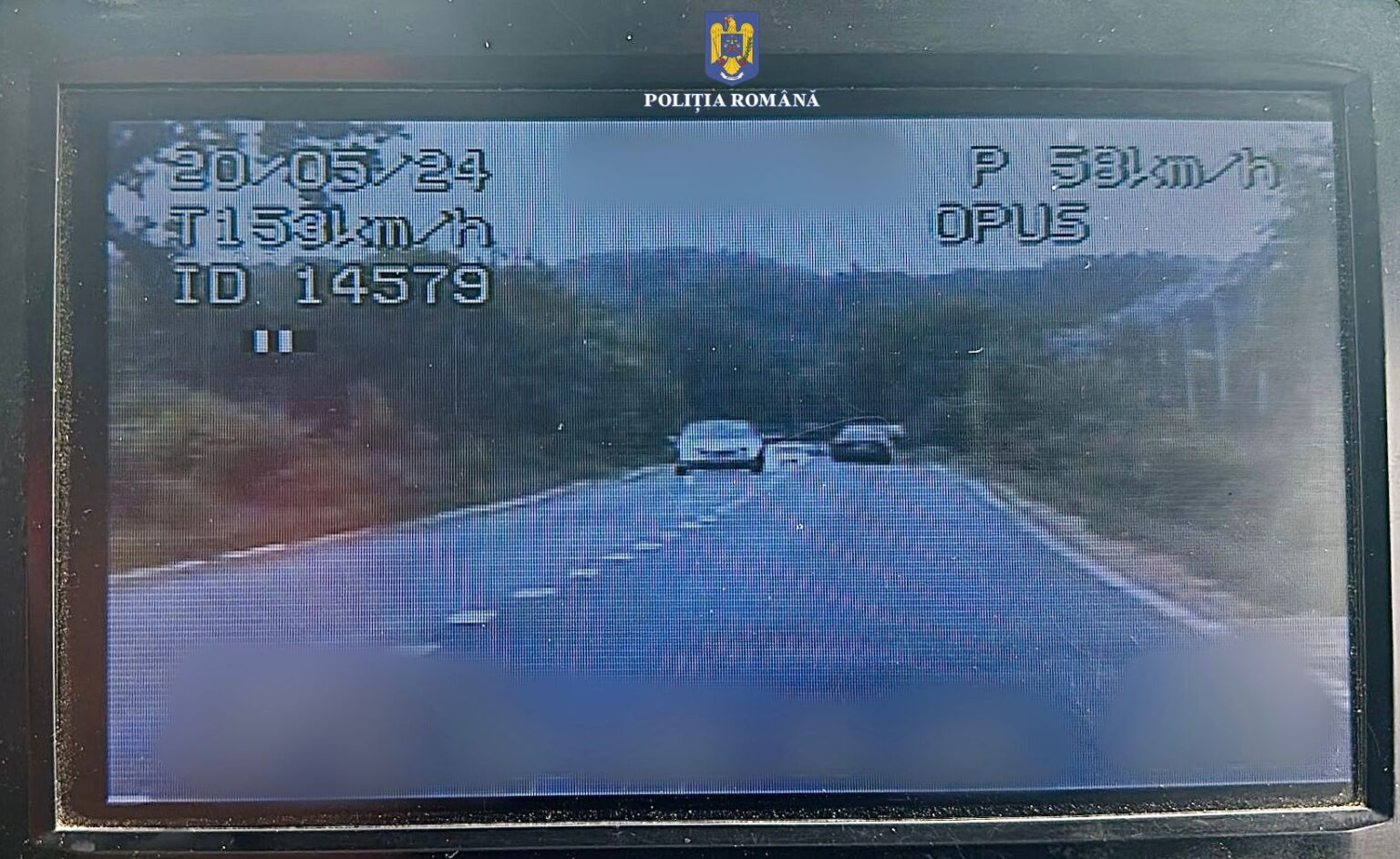 Depistat în trafic: Viteză de 153 km/h într-o zonă cu kimită de 50 km/h pe DN 7, în zona Conțești, polițiștii din cadrul Poliției Orașului Răcari