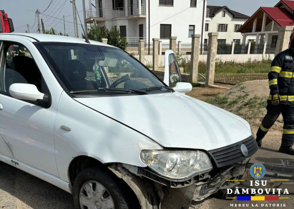 Coliziune între un autoturism și un atelaj agricol, în comuna Băleni , echipajele de intervenție au fost alertate pentru a gestiona situația.