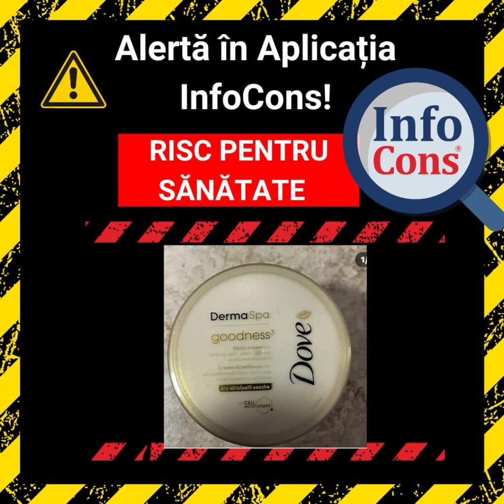 Alertă în aplicația InfoCons! Alertă în aplicația InfoCons! Conform listei ingredientelor, produsul conține 2-(4-tert-butilbenzil) propionaldehida (BMHCA)
