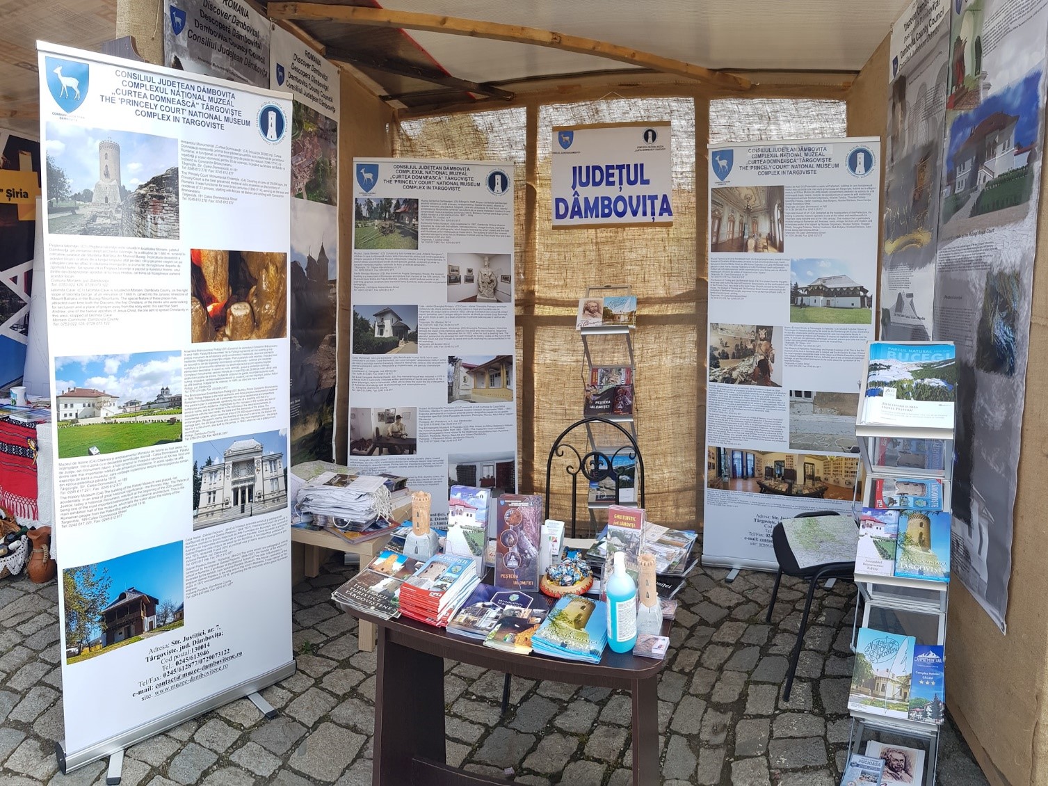 Obiectivele turistice din judeţul Dâmboviţa, promovate la Târgul European al Castelelor, ediția a IX-a