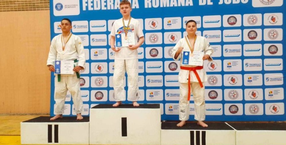 Micuțul judocan Iliuță Dobra, în vârstă de 13 ani, se pregătește să reprezinte România la Campionatul Balcanic de judo U13