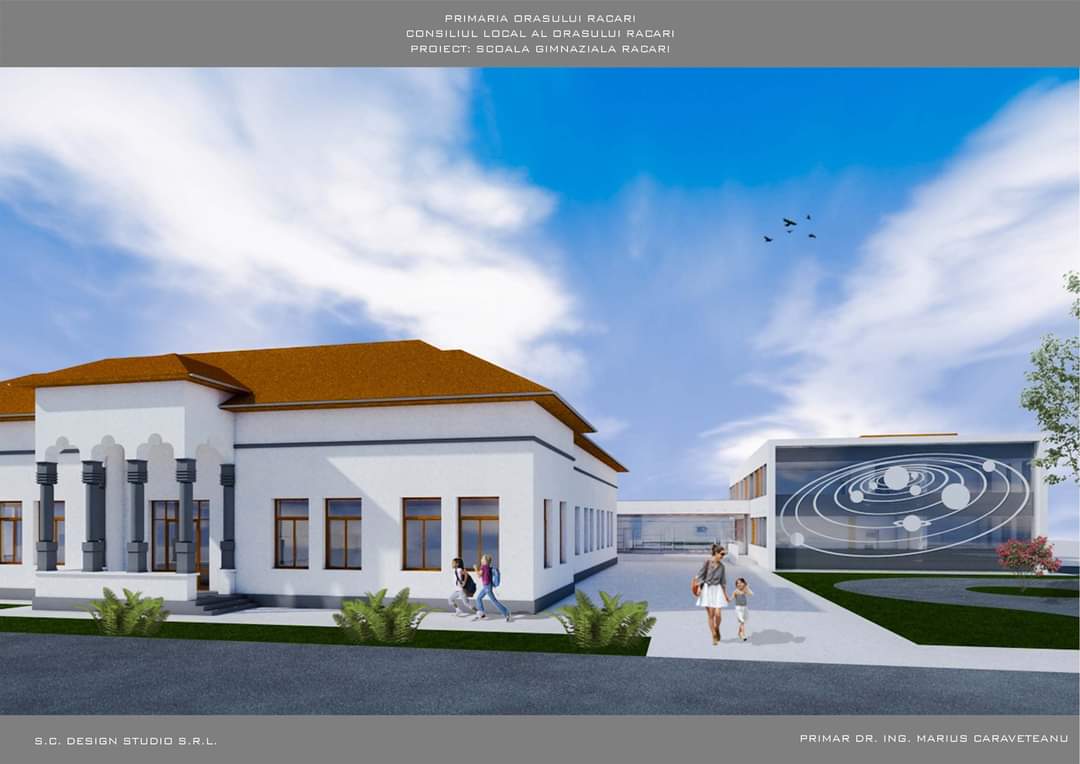 Școala Gimnazială din Răcari va beneficia de un proiect amplu de reabilitare, modernizare, extindere și echipare, în cadrul căruia