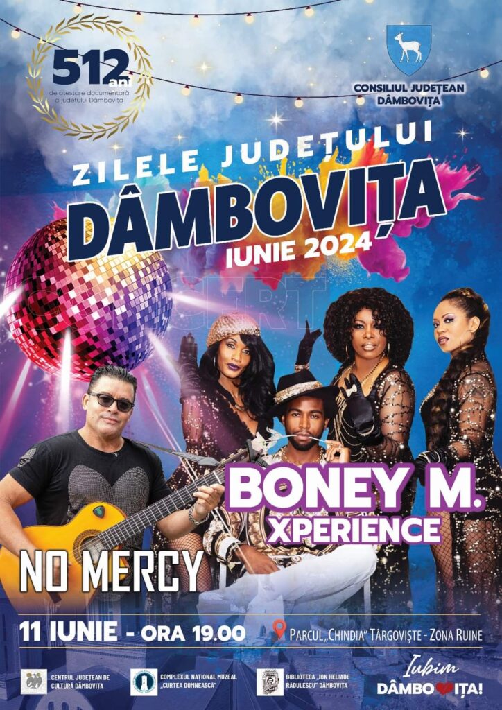 Nu ratați concertele de excepție ce vor avea loc în zona Ruine din Parcul Chindia, în cadrul Zilelor județului Dâmbovița. VIDEO Nu ratați concertele de excepție ce vor avea loc în zona Ruine din Parcul Chindia, în cadrul Zilelor județului Dâmbovița