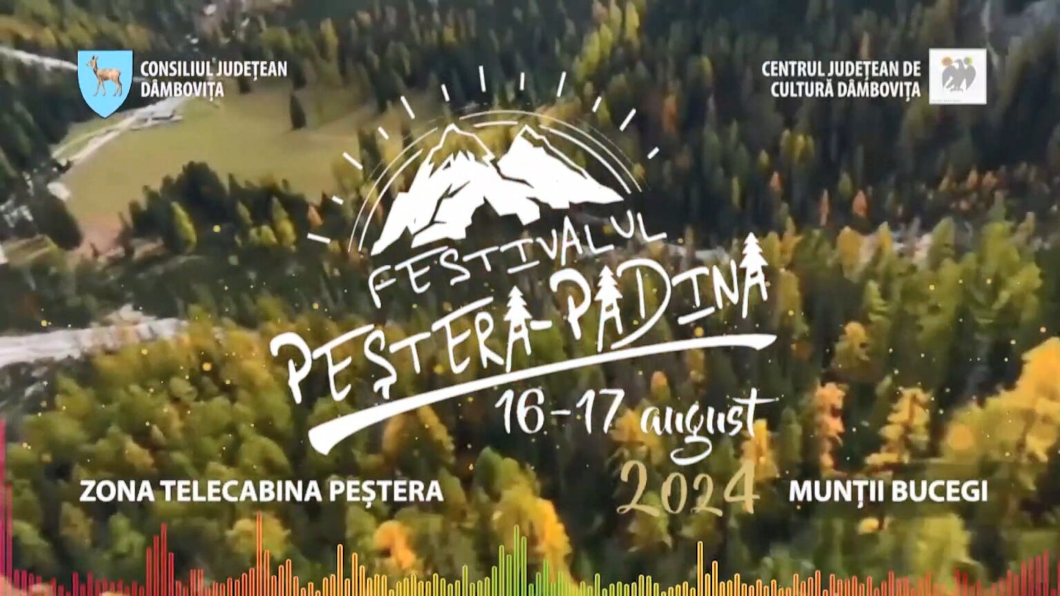 Festivalul „Peștera – Padina” aduce muzică și cultură în Masivul Bucegi. VIDEO Consiliul Județean Dâmbovița, prin Centrul Județean de Cultură Dâmbovița, are plăcerea de a anunța organizarea Festivalului „Peștera – Padina”