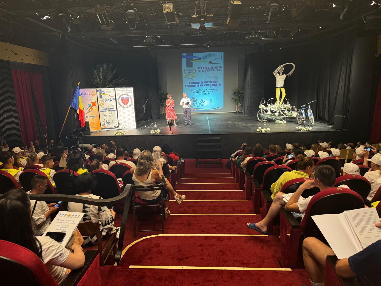 Concursul național ”Educație Rutieră – Educație pentru viață” are loc în aceste zile la Târgoviște