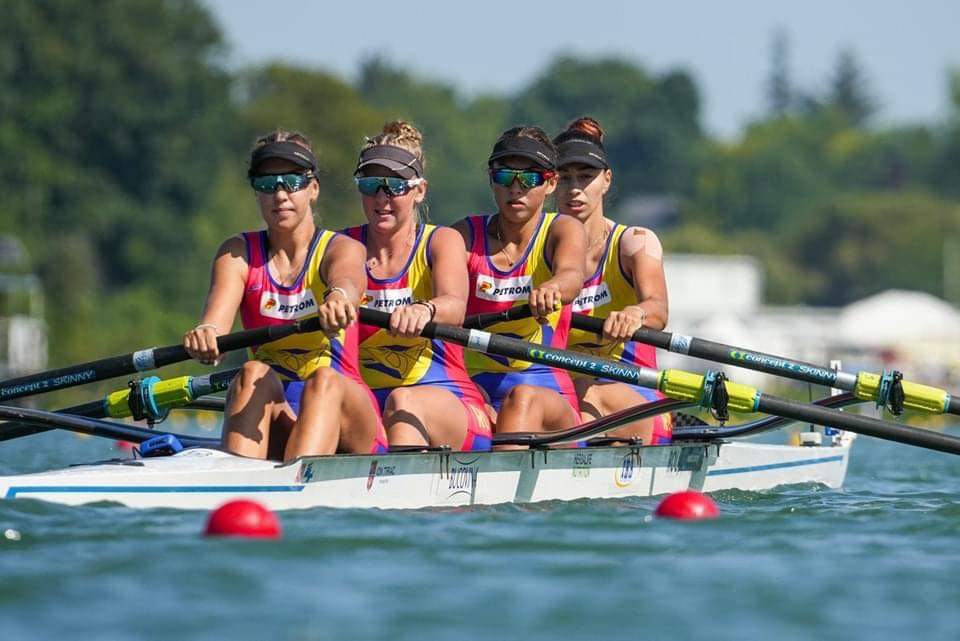 Și din nou medalie de aur pentru România la Campionatele Mondiale de Canotaj Under 19, echipajul de patru rame feminin (JW4-)