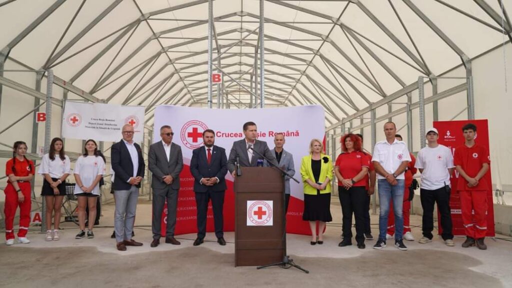 În județul Dâmbovița a fost inaugurat un depozit zonal de materiale pentru situații de urgență, președintele CJ Dâmbovița, Corneliu Ștefan