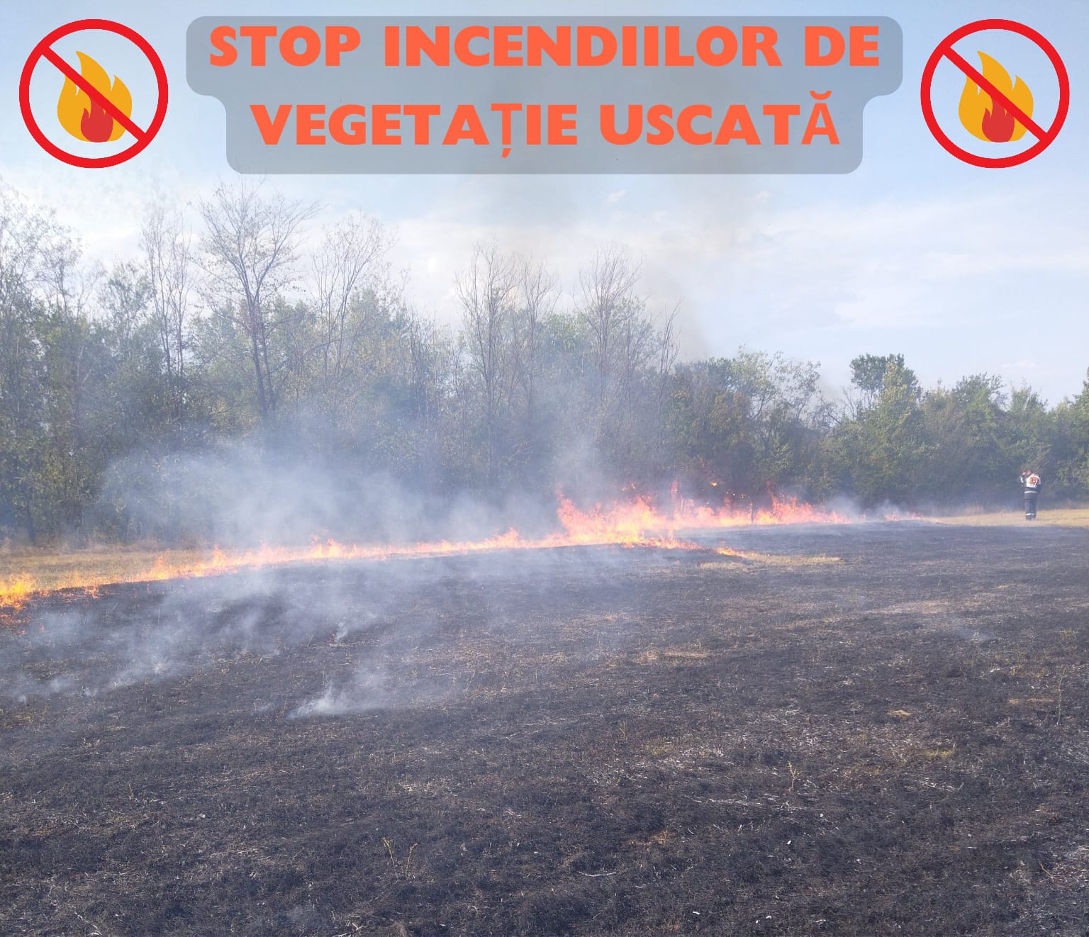 Iadul pe câmpurile din Dâmbovița, în ultimele 24 de ore echipajele ISU Dâmbovița au intervenit pentru stingerea a 9 incendii de vegetație, care au afectat aproximativ 10 hectare de teren.