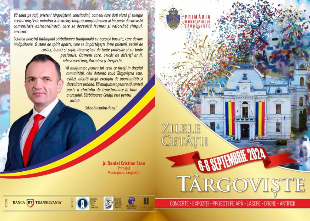 NU RATAȚI spectacolele și surprizele de la Zilele Cetății Târgoviște. VIDEO NU RATAȚI spectacolele și surprizele de la Zilele Cetății Târgoviște, trei zile pline de spectacole și surprize pentru toate gusturile