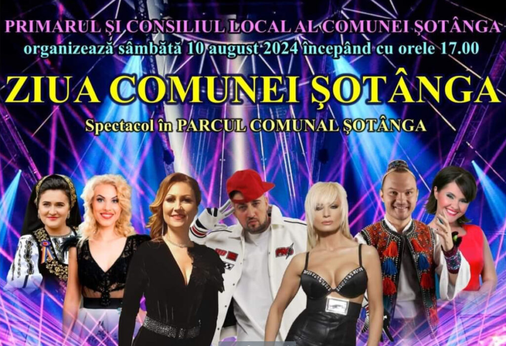 Astăzi, la Șotânga este mare sărbătoare, se sărbătorește Ziua Comunei - 597ani de atestare documentară a localității.