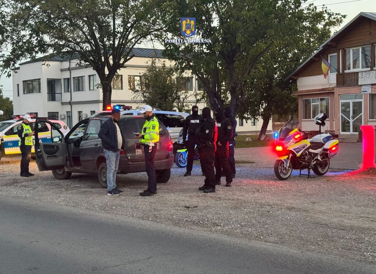 ATENȚIE! Tot județul Dâmbovița este împânzit de zeci de filtre de poliție , astăzi, 27 septembrie a.c., în intervalul orar 05:00-10:00