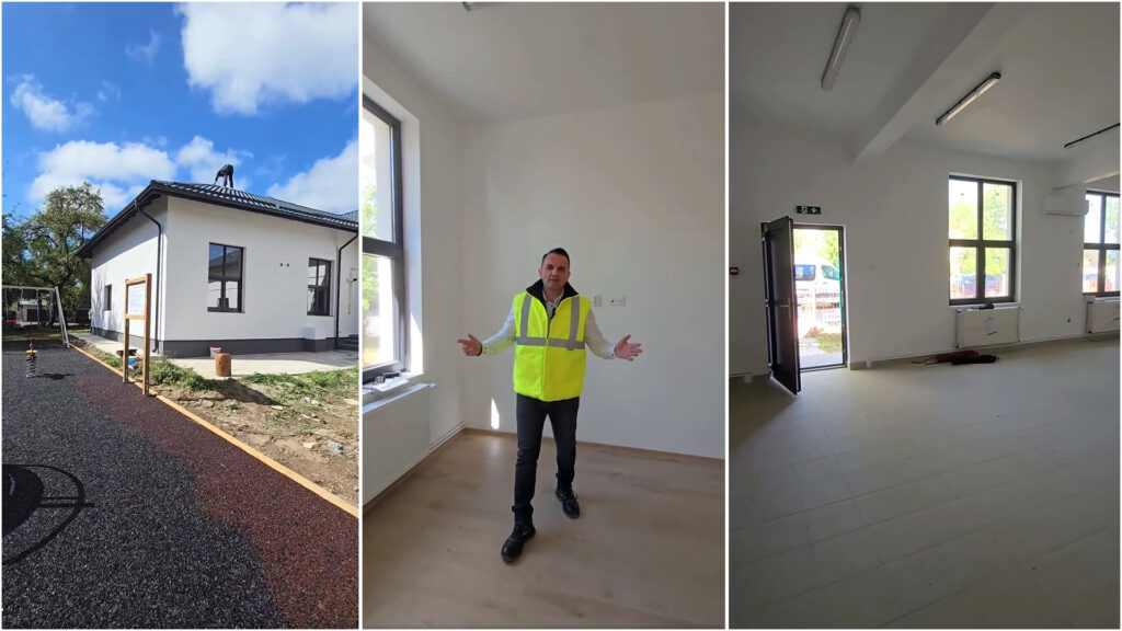 Grădinița din Priseaca, transformare spectaculoasă: Copiii se întorc într-o nouă clădire modernizată. VIDEO