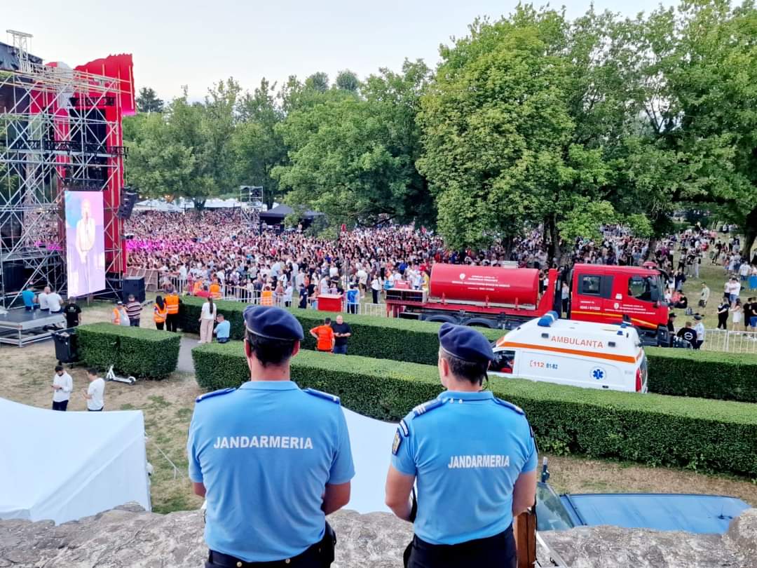 Jandarmii din județul Dâmbovița sunt pregătiți să asigure măsurile necesare pentru succesul evenimentului "Zilele Cetății Târgoviște".