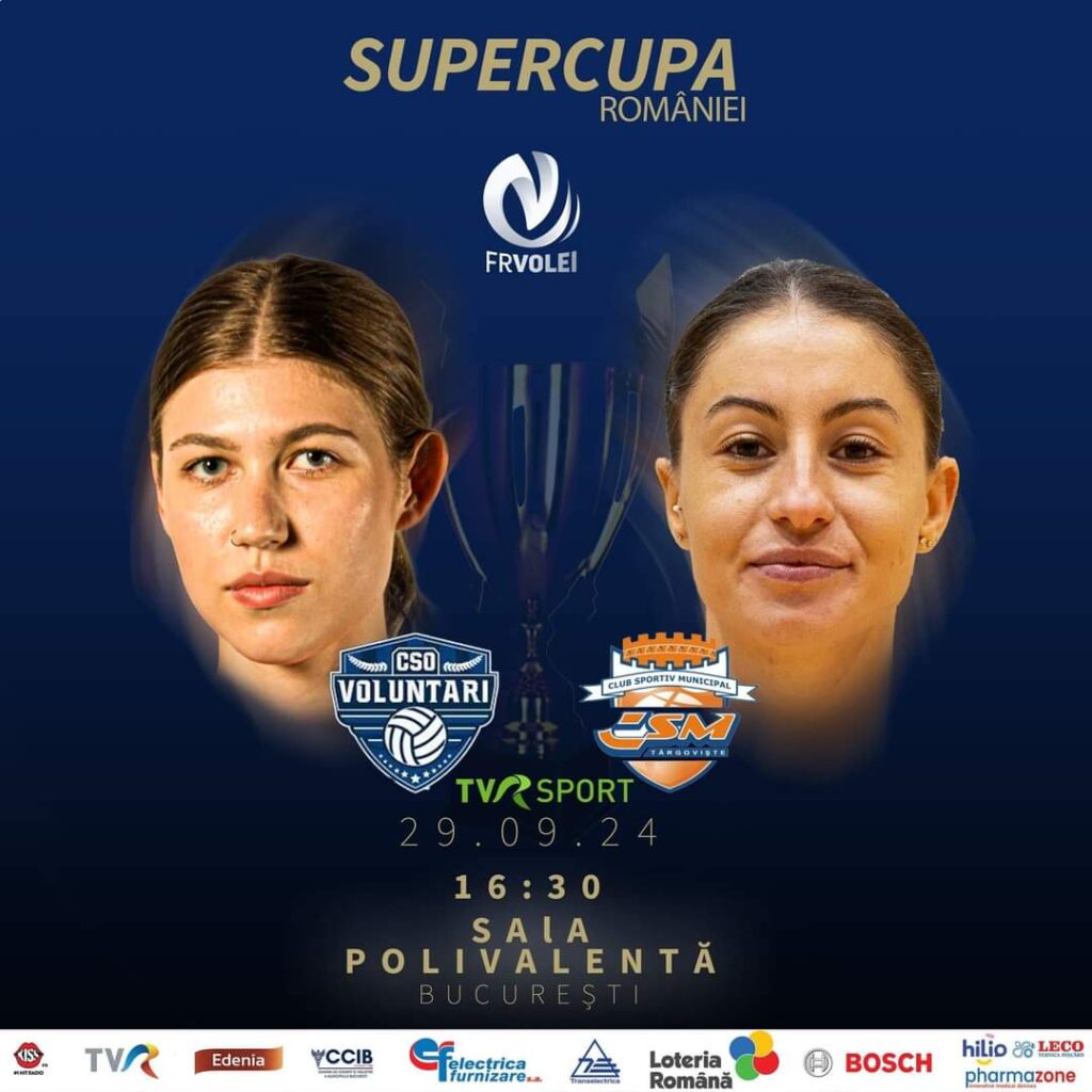 Zi de meci pentru CSM Târgoviște, astăzi, de la ora 16:30, în Sala Polivalentă din București, se dispută SuperCupa României
