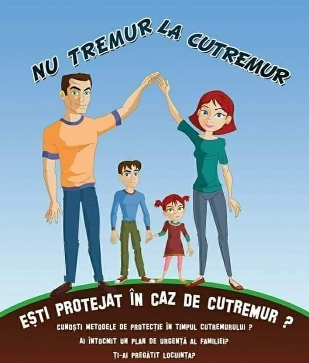 Este esențial ca populația să fie informată și pregătită pentru eventualele riscuri asociate cutremurelor.