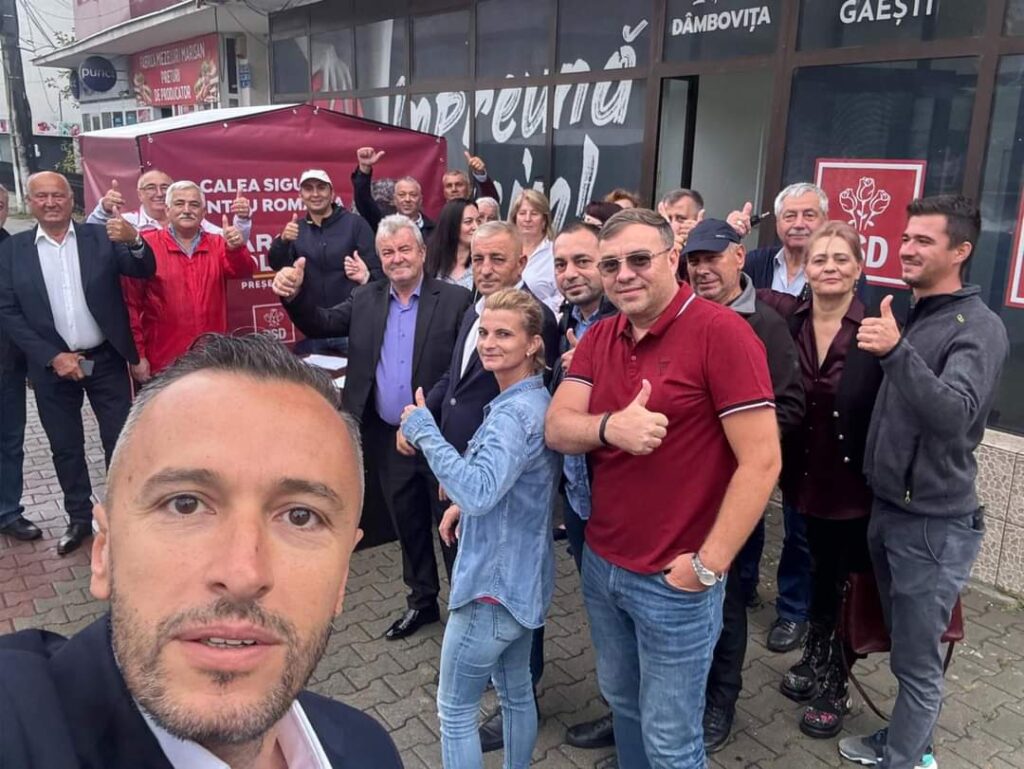 PSD Dâmbovița: Mobilizare în tot județul pentru strângerea semnăturilor de susținere pentru candidatura premierului Marcel Ciolacu la funcția de Președinte al României.