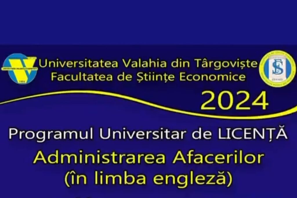 Universitatea Valahia din Târgoviște vă așteptă de astăzi, 3 septembrie la o nouă sesiune de admitere