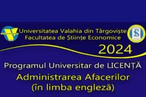 Universitatea Valahia din Târgoviște vă așteptă de astăzi, 3 septembrie la o nouă sesiune de admitere