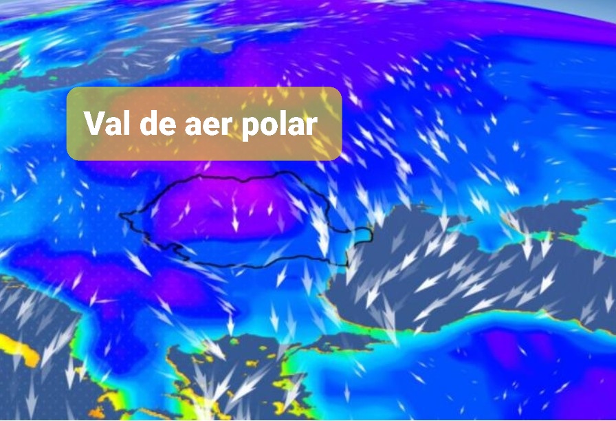 Val de aer polar, între 17 și 20 octombrie, România se va confrunta cu o răcire accentuată a vremii, în special în regiunile Muntenia, Moldova