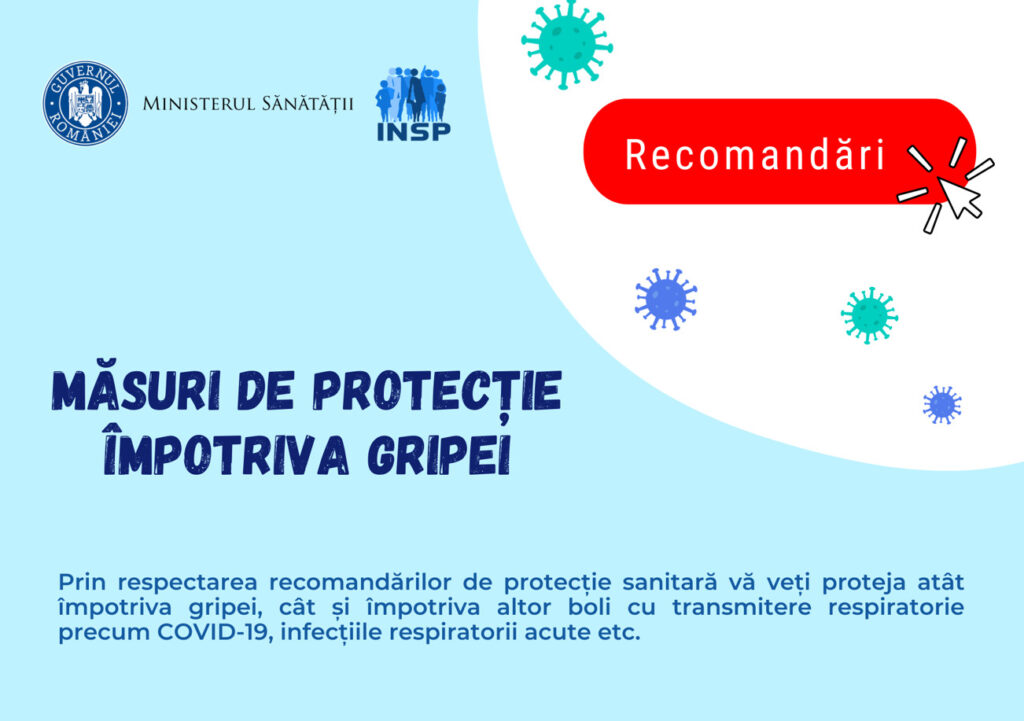 AVERTISMENTUL MEDICILOR: RISC MARE de îmbolnăvire cu GRIPĂ, și  COVID, foarte multe persoane sunt ASIMPTOMATICE  
