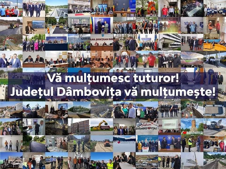 Consiliul Județean Dâmbovița încheie mandatul 2020-2024 cu succes și realizări pentru comunitatea locală, ieri