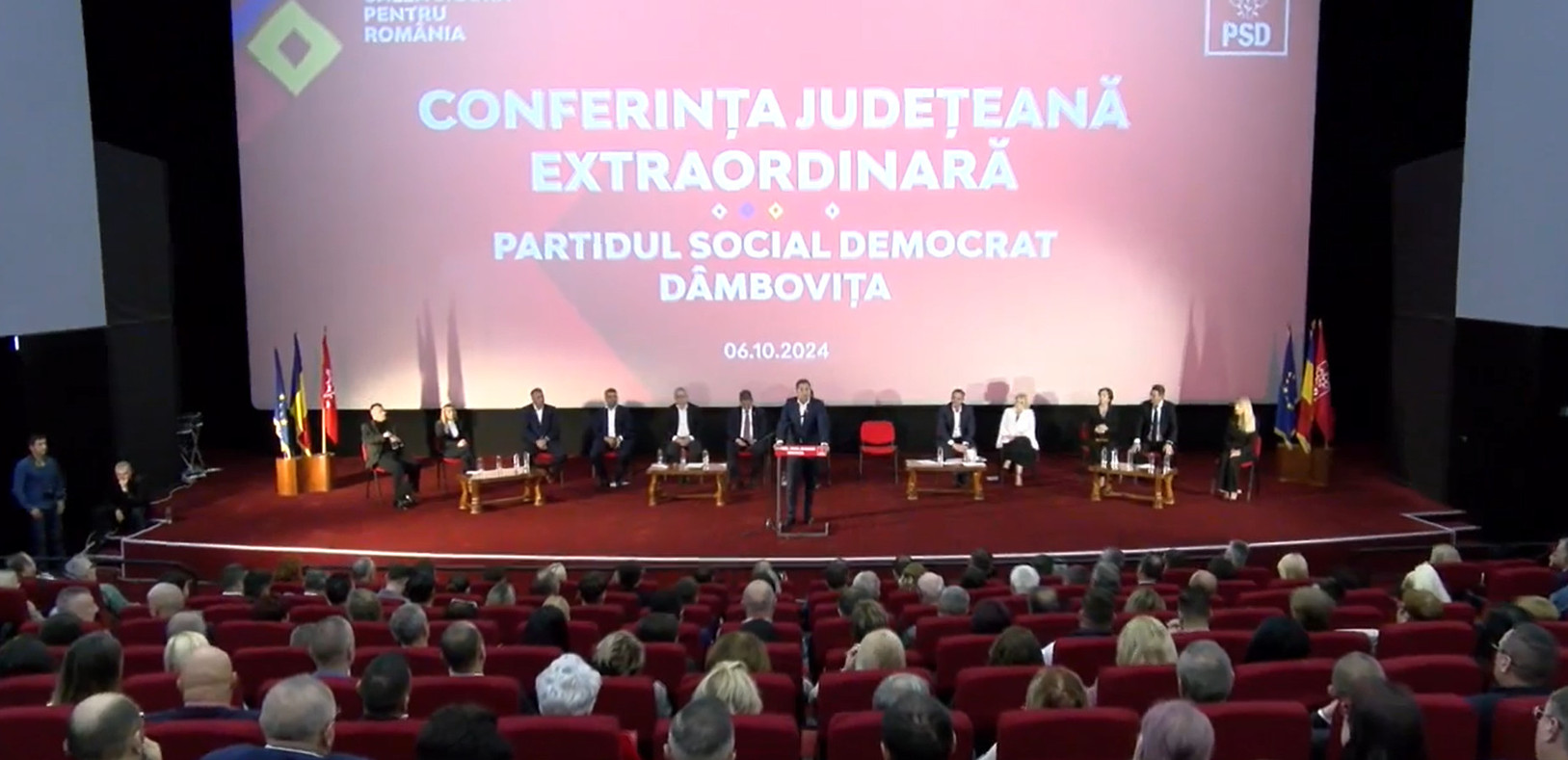 Astăzi, în cadrul unei Conferințe Județene Extraordinare desfășurate la Cinematograful Independența, lista candidaților PSD Dâmbovița