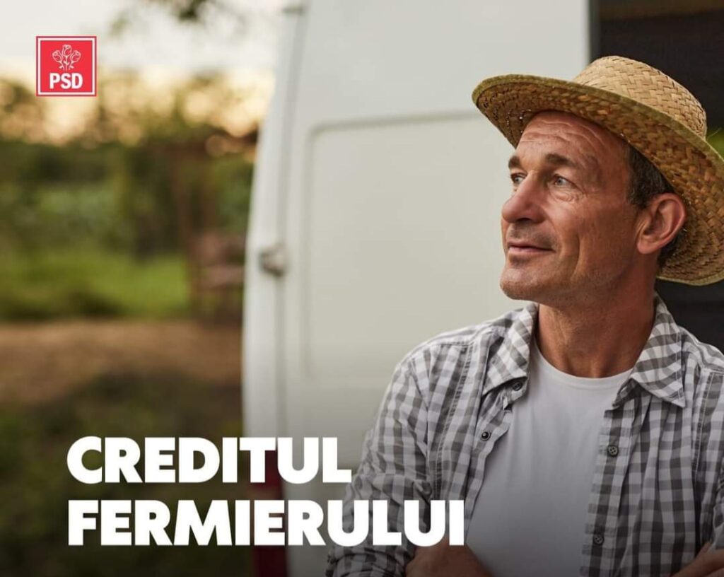 Premierul Marcel Ciolacu a anunțat extinderea programului „Creditul fermierului” Premierul Marcel Ciolacu a anunțat extinderea programului "Creditul fermierului", acoperind acum și partea de dobândă echivalentă cu ROBOR pe 3 luni.