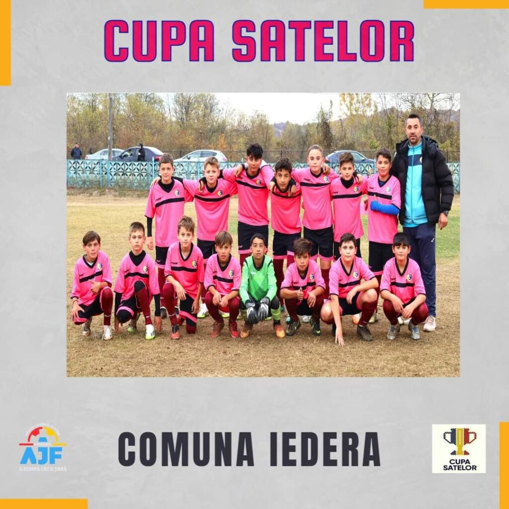 Comuna Iedera, vicecampioana județeană en-titre, s-a înscris la Cupa Satelor Comuna Iedera, vicecampioana județeană en-titre, s-a înscris la Cupa Satelor, ediția 2024-2025. O comunitate care acordă importanță fotbalului juvenil