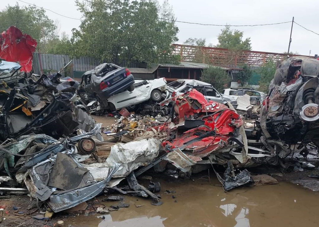 Controale drastice, pe 16 octombrie 2024, o echipă a Gărzii de Mediu Dâmbovița a efectuat un control la un centru de colectare de deșeuri