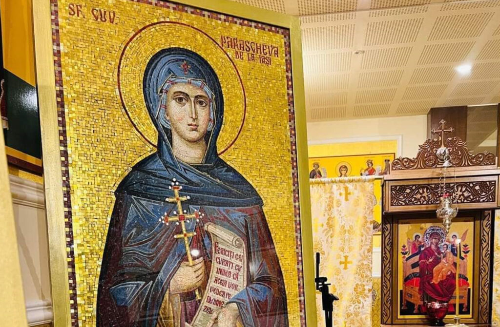 14 octombrie, Biserica Ortodoxă o prăznuiește pe Sfânta Cuvioasa Parascheva 14 octombrie, Biserica Ortodoxă o prăznuiește pe Sfânta Cuvioasa Parascheva, ocrotitoare a Moldovei din anul 1641, Sfânta Parascheva
