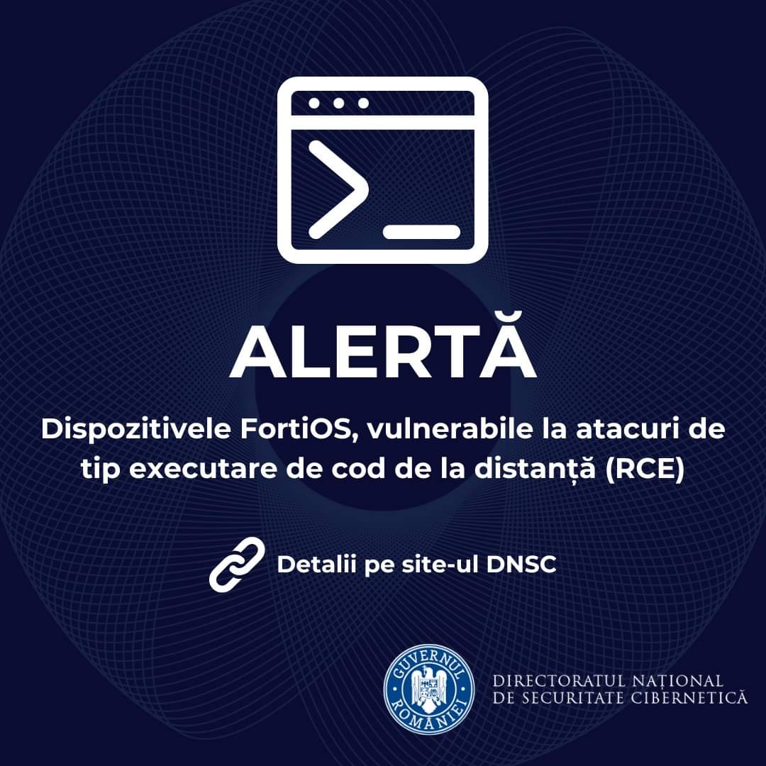 O nouă breșă de securitate afectează peste 87.000 de dispozitive FortiOS, expunându-le la atacuri de tip execuție de cod de la distanță (RCE).