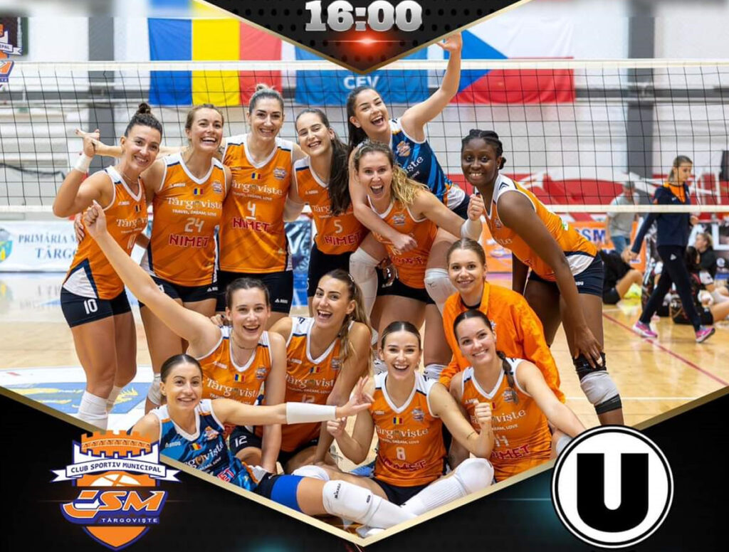 CSM Târgoviște și CS U Cluj Napoca se întâlnesc mâine într-un nou meci de volei feminin CSM Târgoviște și CS U Cluj Napoca se întâlnesc mâine într-un nou meci de volei feminin, 20 octombrie, la ora 16:00, Sala Ioan Valerian din Târgoviște