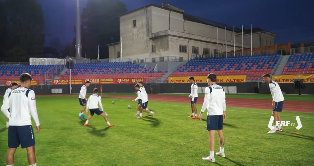 Zi de meci: România - Elveția se joacă astăzi, de la ora 19:00, la Târgoviște pe  stadionul  Eugen  Popescu. 