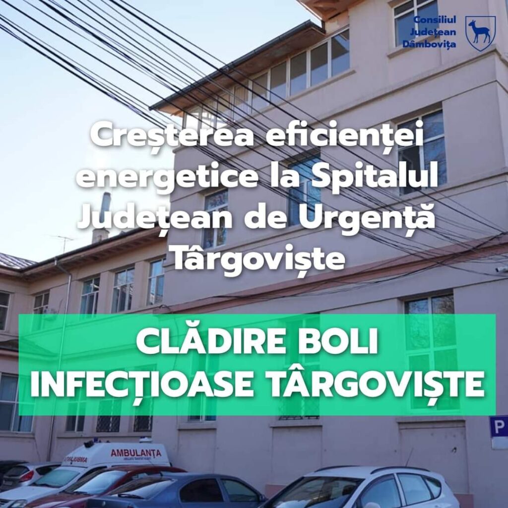 CJ Dâmbovița a semnat ieri un contract de proiectare și execuție pentru un proiect de anvergură la Spitalul Județean de Urgență Târgoviște.
