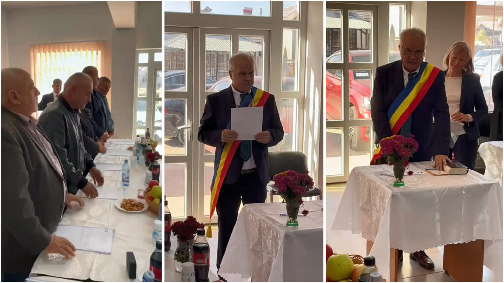 Constantin Alexandru începe cel de-al patrulea mandat ca primar al comunei Mănești. VIDEO Comuna Mănești a fost martora unei ceremonii pline de emoție, în care primarul Constantin Alexandru a depus jurământul