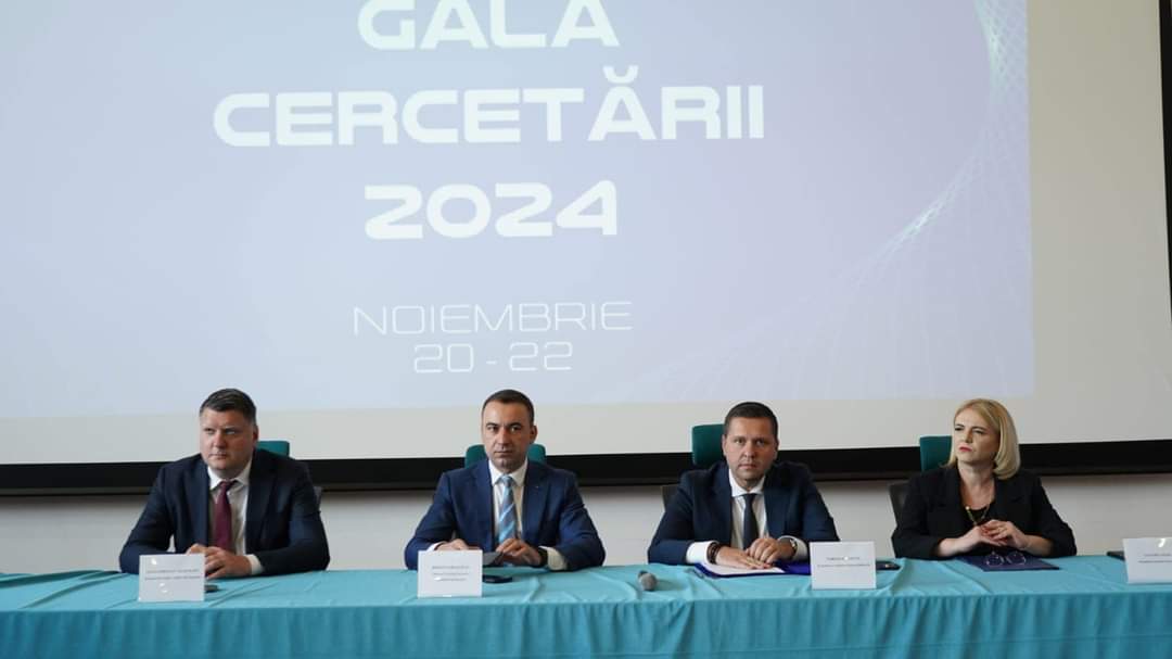 Ministrul Cercetării, Bogdan Ivan, a participat la Gala Cercetării Științifice la Universitatea Valahia Târgoviște, prina ediție.