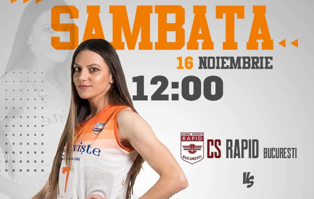 CSM Târgoviște întâlnește Rapid București în Liga Națională de Baschet Feminin pe 16 noiembrie, un meci important în deplasare.