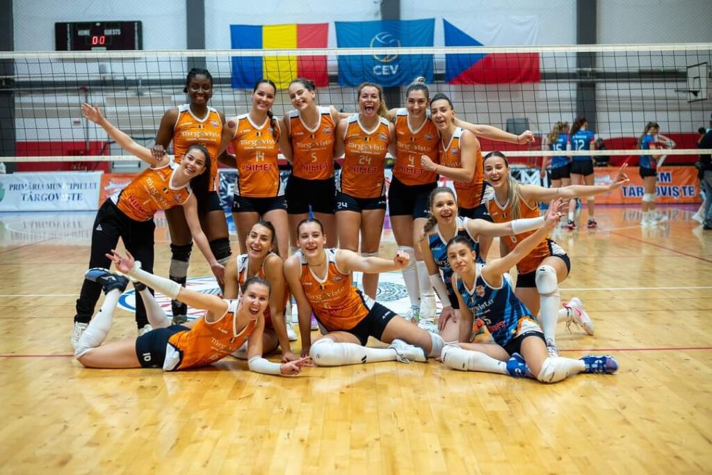 Echipa de volei CSM Târgoviște a reușit să obțină o victorie importantă în competiția europeană Challenge Cup, învingând formația Olymp Praha cu scorul