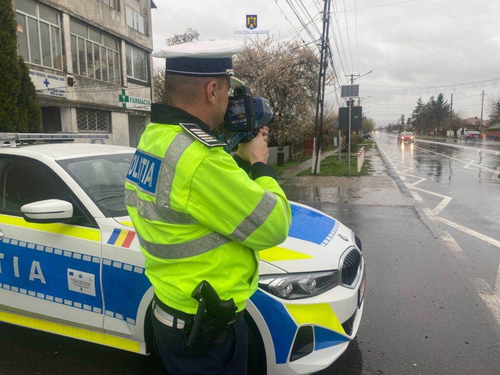 Atenționare pentru șoferi, pe 10 noiembrie 2024, poliția rutieră din județul Dâmbovița va intensifica controalele de viteză