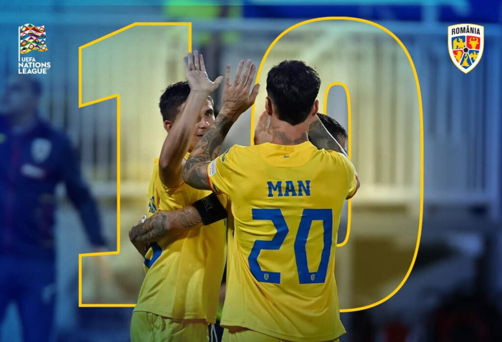 România – Kosovo, meci decisiv pentru câștigarea Grupei în Liga Națiunilor, în doar zece zile, naționala României se pregătește