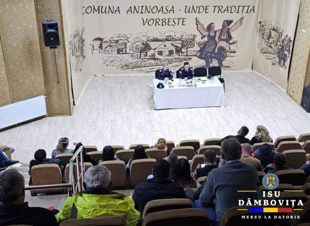 Instruire pentru șefii S.V.S.U. și C.O.A.T. din județul Dâmbovița A avut loc o instruire destinată șefilor Serviciilor Voluntare pentru Situații de Urgență (S.V.S.U.) și ai Centrelor Operative cu Activitate Temporară